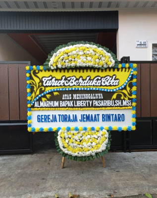 Papan Bunga Duka di KOLAKA